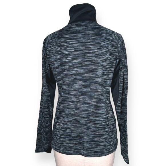 COLUMBIA Running Top Half Zip Track Jacket Moisture Wick Active Teal Medium - Picture 6 of 11